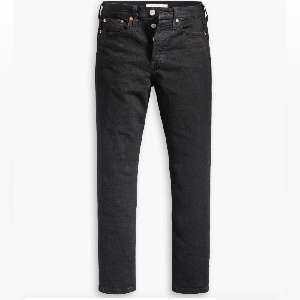 Levi’s Premium Black Wedgie Straight Jeans Size 30